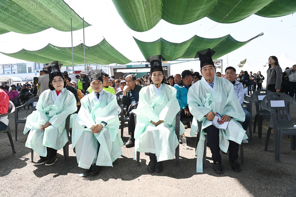 사진) 좌측부터 조오순,김종복, 위영란, 배정수 의원 모습ⓒ경기타임스