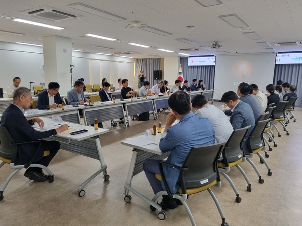 (가칭)솔빛나루역 신설 관련 사전타당성 재조사 용역 최종보고회ⓒ경기타임스