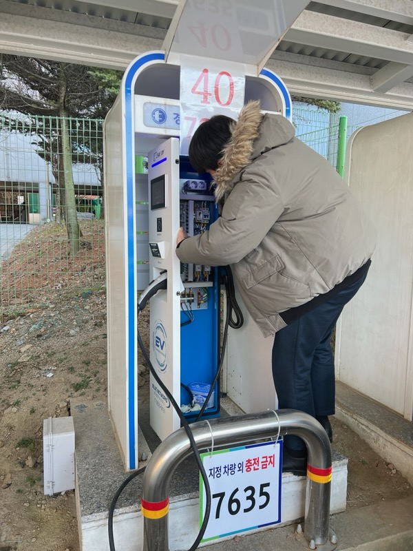 전기차 충전시설 안전점검ⓒ경기타임스